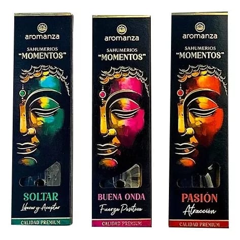 Foto de SAHUMERIOS AROMANZA MOMENTOS X5