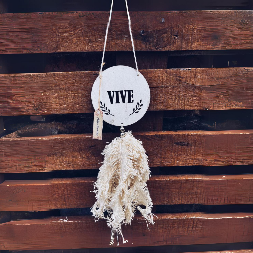 Foto de ATRAPASUEÑOS MADERA DECO 10CM.