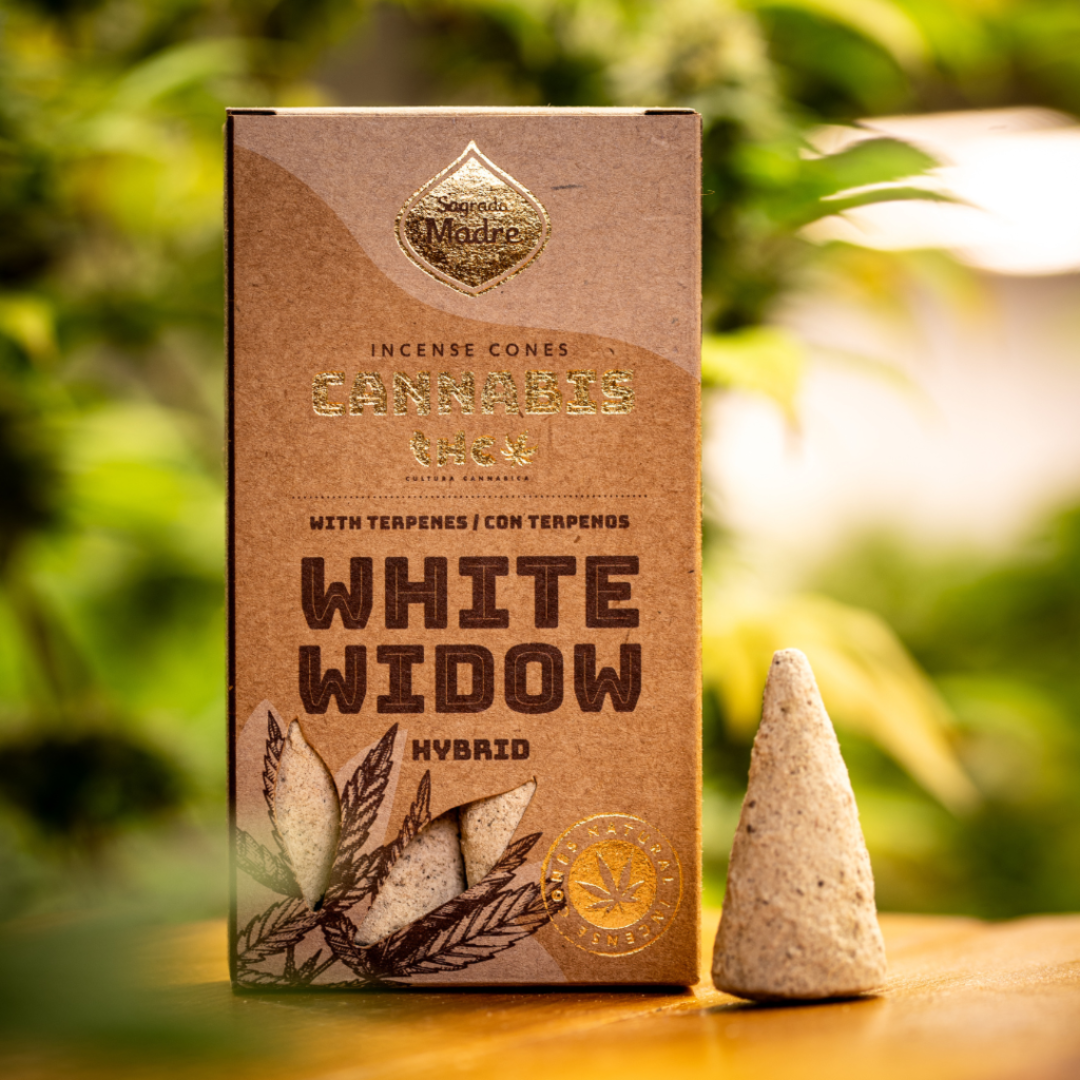Foto de SAHUMERIO SAGRADA MADRE CANNABIS CONOS