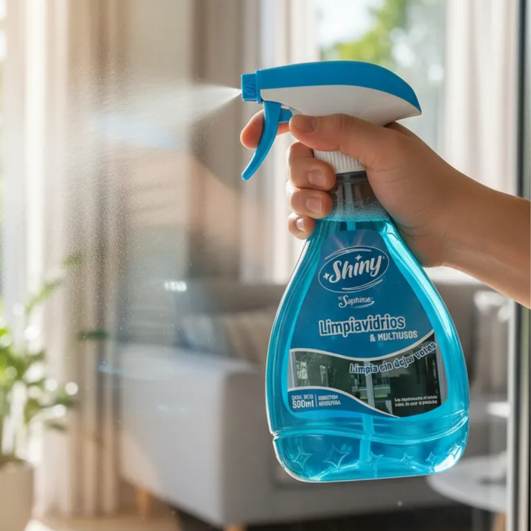 Foto de LIMPIA VIDRIOS MULTIUSO SHINY 250ML.