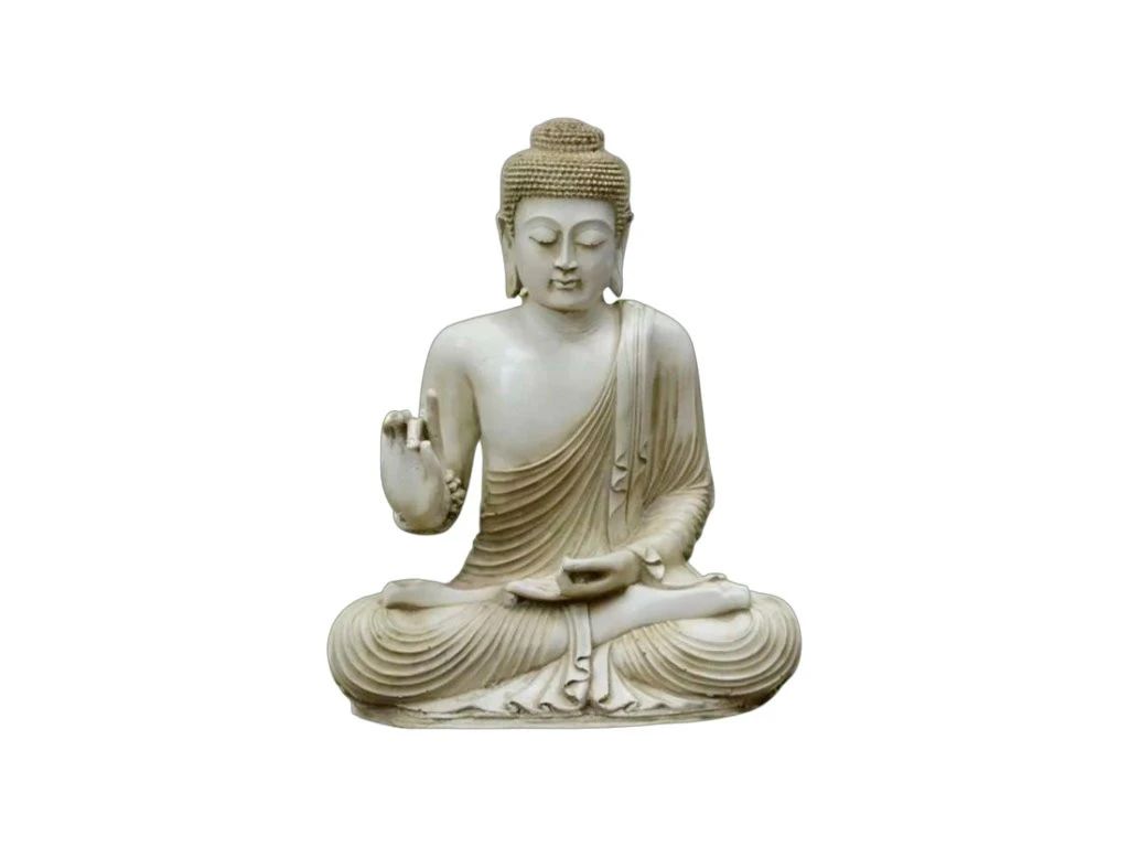 Foto de IMAGEN RESINA ARTESANAL BUDA S/PEDESTAL 75CM.