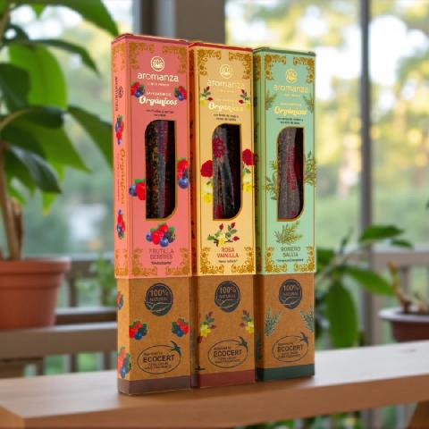 Foto de SAHUMERIOS ORGANICOS X8 AROMANZA
