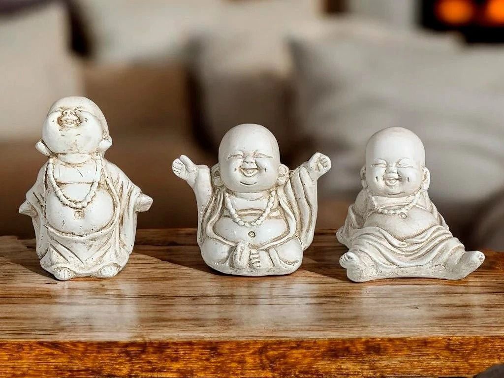 Foto de IMAGEN BUDA FELIZ MINI VARIOS MODELOS 9 CM.