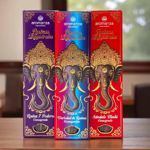 Foto de SAHUMERIO AROMANZA RESINA MAGISTRALES
