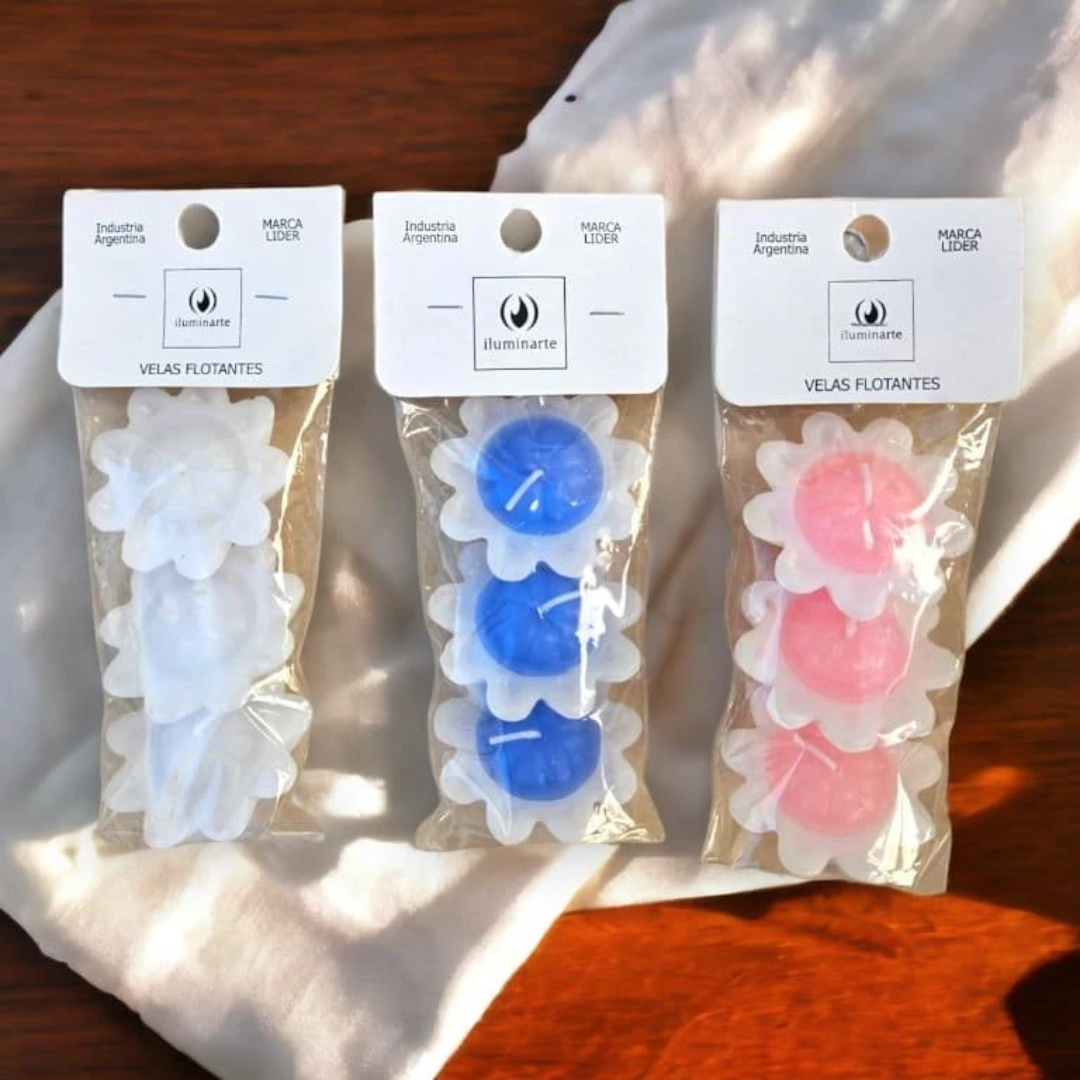 Foto de VELAS FLOTANTES X3