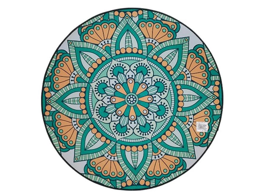 Foto de ALFOMBRA MANDALA REDONDA 80 CM.