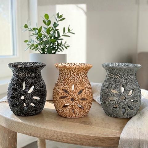 Foto de HORNILLO TEXTURA CON FLOR 8CM.