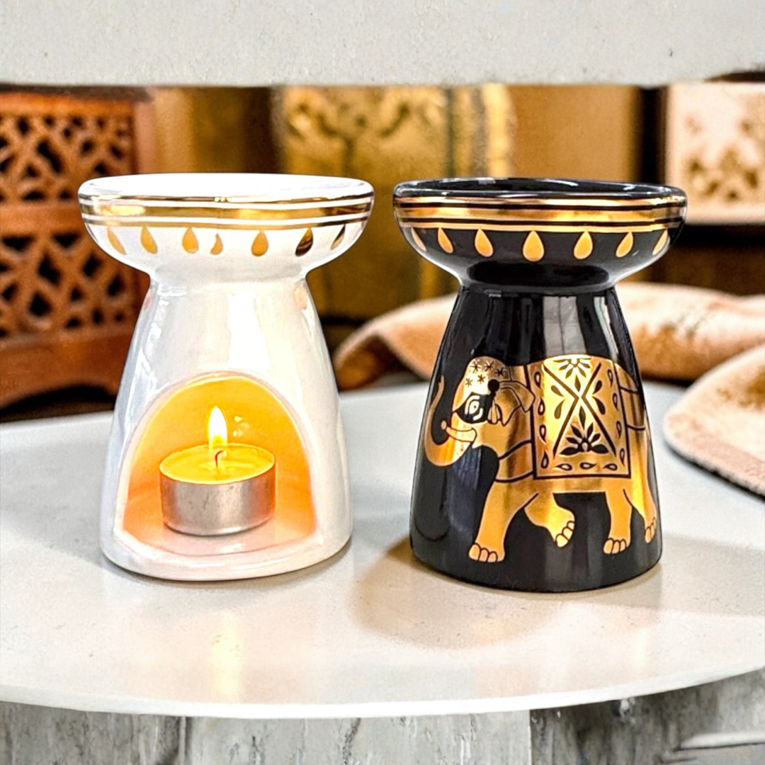 Foto de HORNILLO ELEFANTE DORADO 12CM.