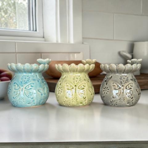 Foto de HORNILLO MARGARITA CON MARIPOSA  9,4CM.