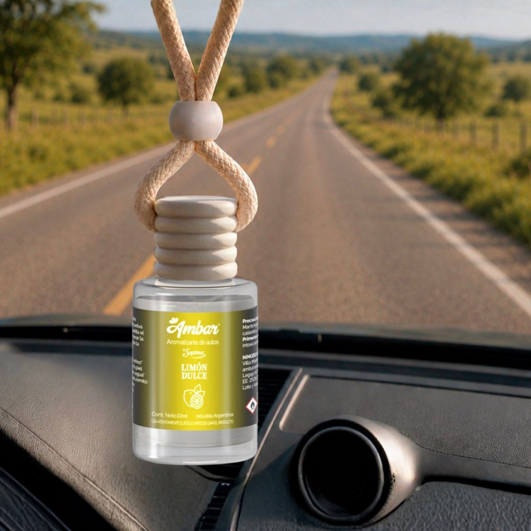 Foto de DIFUSOR PARA AUTO AMBAR 10 ML.