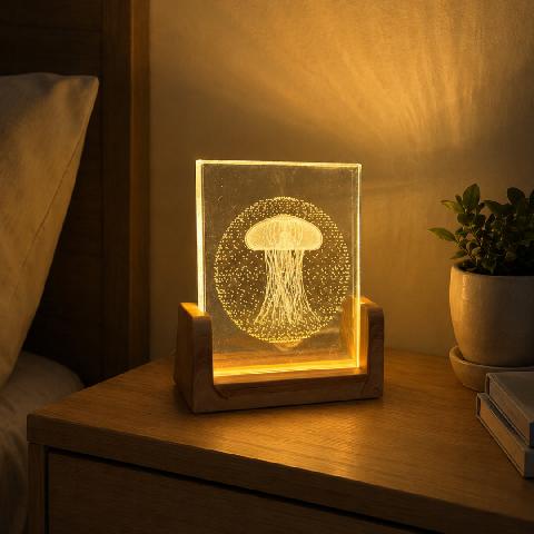 Foto de CUADRO LED 8X10 MEDUSA