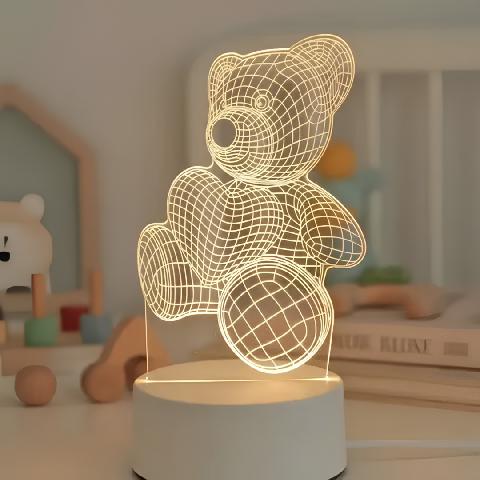Foto de LUZ DE NOCHE 3D OSITO