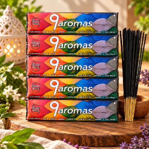 Foto de SAHUMERIOS TERRA 9 AROMAS